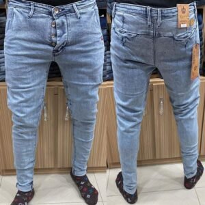 Pantalon Jeans Homme Bleu