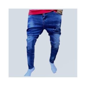 Pantalon Jeans Homme Bleu