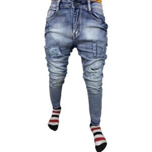 Pantalon Jeans Homme - Bleu