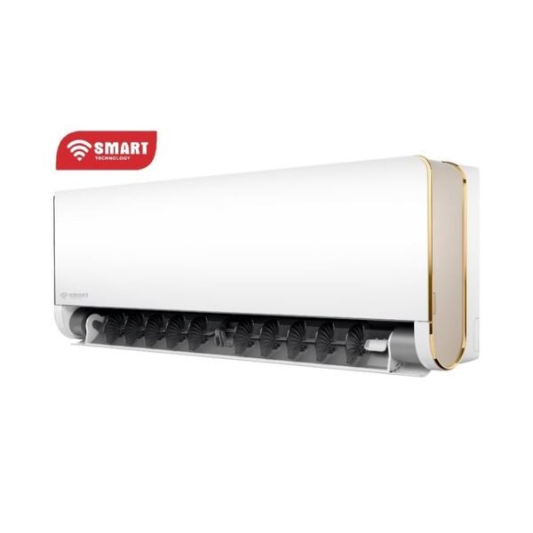 SMART TECHNOLOGY Split 2CV SMART Connecté Inverter R410 (STS-18_ELEGANT) -Blanc- Garantie 12 Mois