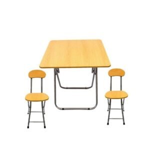 Table Pliante + 2 Chaises