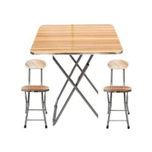 Table Pliante + 2 Chaises