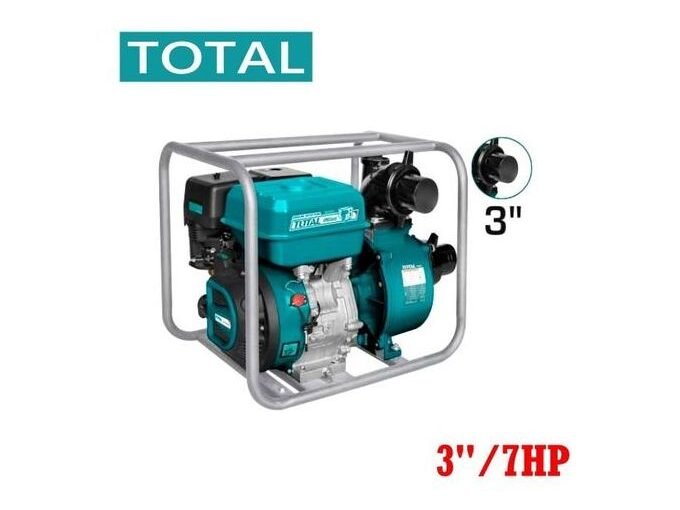 TOTAL Motopompe à Essence 3 " 7.0 HP 1000L/min