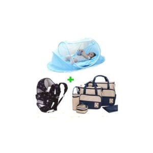 Un Lit Pliable Avec Kangourou 6 Position Plus Sac 5 Pièces